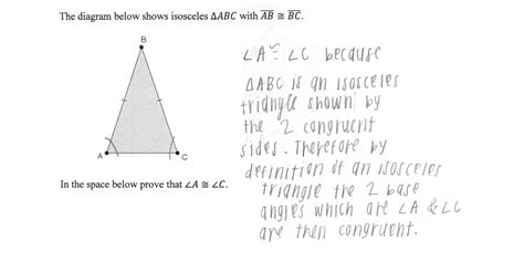 Isosceles Triangle Proof