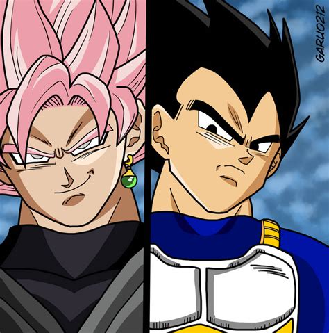 Black Goku vs Vegeta by garu0212 on DeviantArt