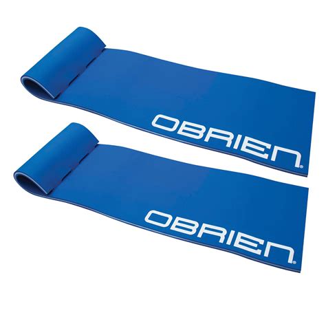 OBrien Foam Water Lounge 86 x 24 In. Pool Floating Lounger Pad, Blue (2 Pack) - Walmart.com