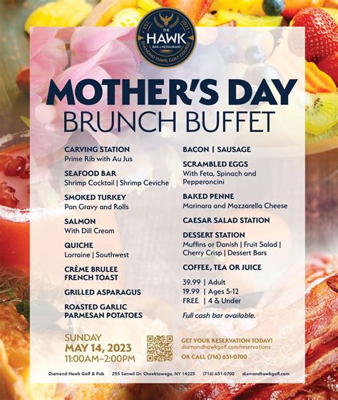 Mothers Day Brunch | Diamond Hawk Golf