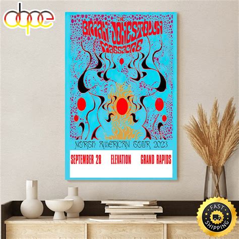 The Brian Jonestown Massacre 2023 Poster Canvas – Musicdope80s.com