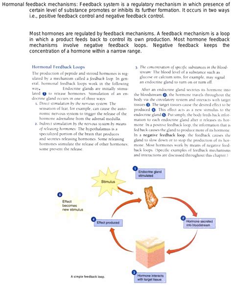 what is negative and positive feedback loop? how to know which activity ...