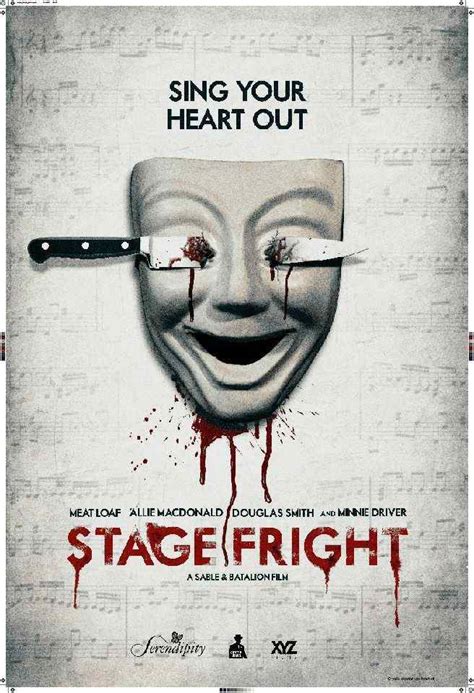 Stage Fright movie poster - Horror Society