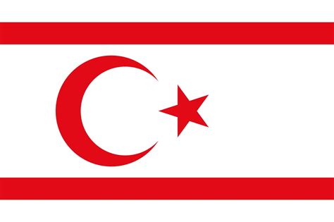 2000px flag, Of, The, Turkish, Republic, Of, Northern, Cyprus, Svg ...