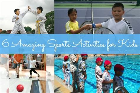 Play Time Guide: 6 Amazing Sports Activities for Kids