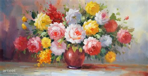 Impressionist Flowers | Art Paintings for Sale, Online Gallery