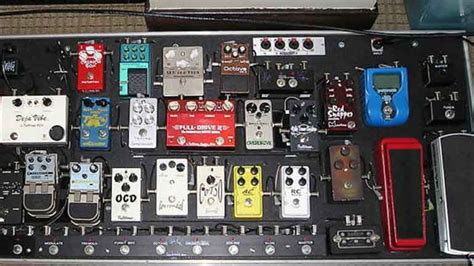 Eddie Van Halen Pedalboard