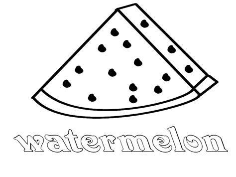 Watermelon Coloring Pages To Print Watermelon Coloring Pages To Print ...