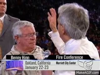 Benny Hinn - God's Healing Presence in Denver Crusade on Make a GIF