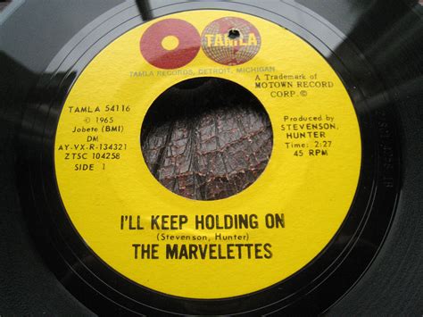 Marvelettes - I'll Keep Holding On