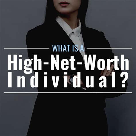 What Is a High-Net-Worth Individual? Definition, Types & Privileges - TheStreet