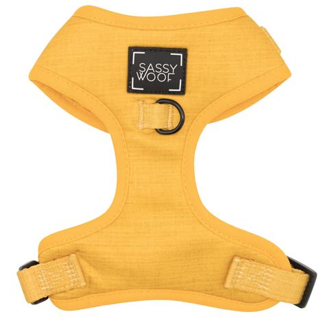 Sassy Woof adjustable dog harness - Sunflower fields | Sweet As Pup