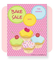 More Microsoft Word Templates | Bake Sale Flyers – Free Flyer Designs