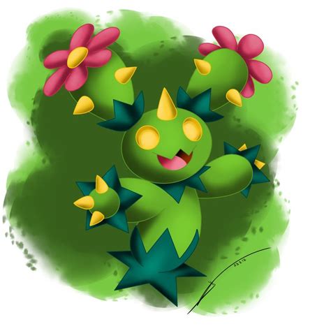 Maractus by DarkraiLady on DeviantArt | Pokemon images, Pokemon art ...