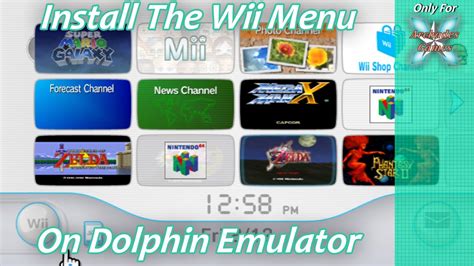 [PC/ROG Ally] Install The Wii System Menu On Dolphin Emulator - YouTube