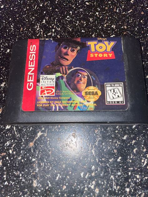 Toy Story Sega Genesis Sega Toy Story Game Sega Game Toy Story Sega Disney Game - Etsy