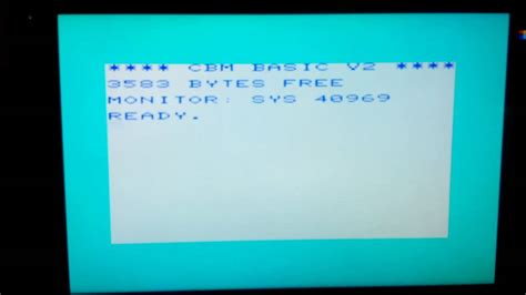 My Commodore VIC-20 emulator on Raspberry Pi 1 - YouTube