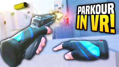 NEW PARKOUR GAME BUT IN VIRTUAL REALITY - Stride VR Gameplay - YouTube