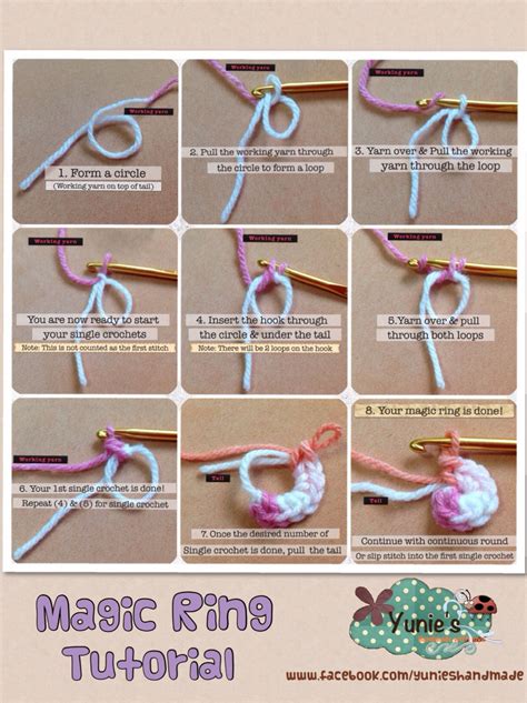 Magic Ring Tutorial Every amigurumi starts with a magic ring and this ...