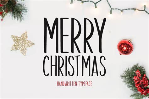 Merry Christmas Font by Instagram Fonts · Creative Fabrica