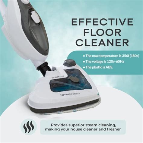 Steam & Go The Housekeeper 8-IN-1 All-Purpose Steamer for Tile ...