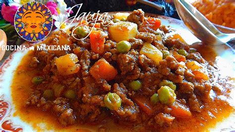 Picadillo de Carne Molida | Jauja Cocina Mexicana - TedhiKheer