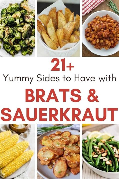 21+ Sides to Serve with Brats and Sauerkraut for Dinner | Brats and ...