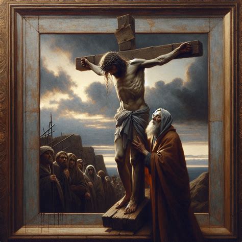 Jesus on the cross | Bible Art