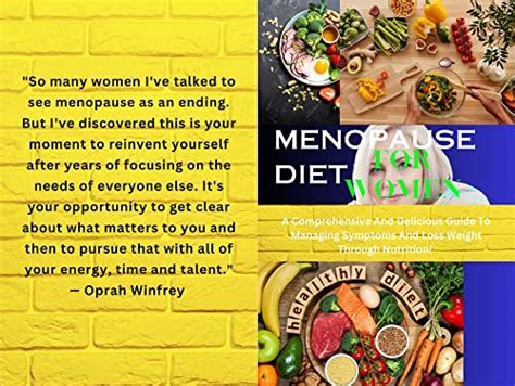 MENOPAUSE DIET FOR WEIGHT LOSS: A Comprehensive And Delicious Guide To Managing Symptoms And ...