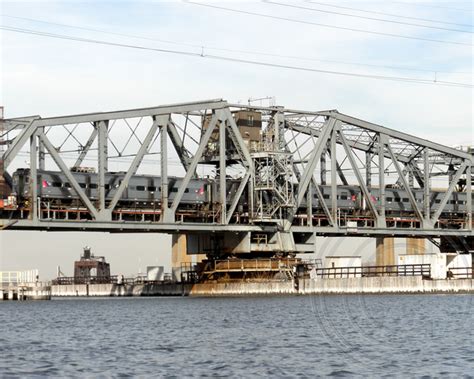 Amtrak Portal Bridge over the Hackensack River, New Jersey - a photo on ...