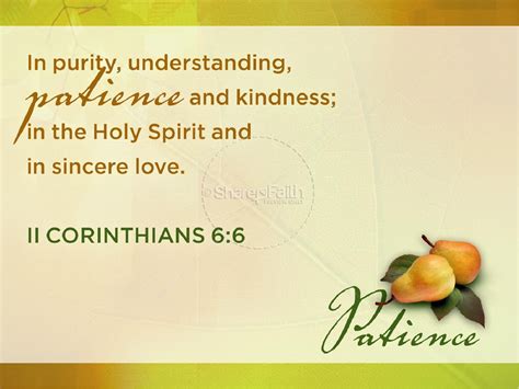 ShareFaith Media » Patience Fruit of the Spirit PowerPoint Template – ShareFaith Media