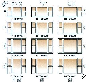 Wood Windows: Standard Double Hung Wood Window Sizes