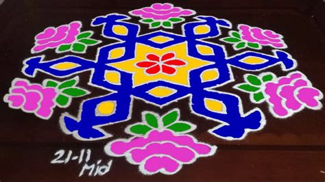 Small Rangoli Design Rangoli Designs With Dots Kolam Designs Kolam | Hot Sex Picture