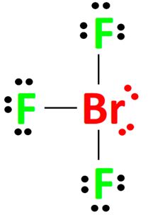 BrF3 Lewis structure, molecular geometry, bond angle, hybridization