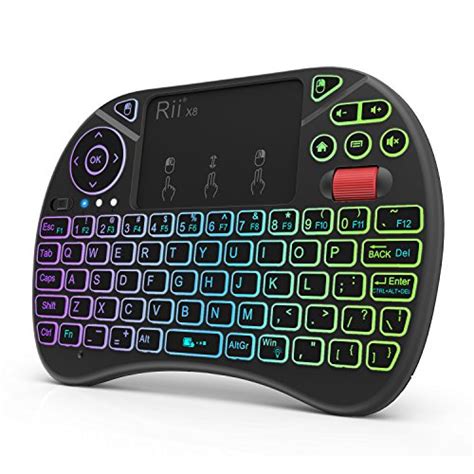 Reviews for Mini Keyboard,Rii X8 Portable 2.4GHz Mini Wireless Keyboard Controller ...