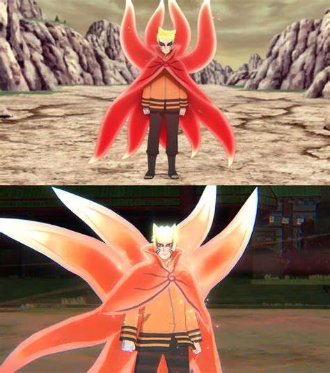 Comparison of Naruto (Baryon Mode) by EC1992 on DeviantArt