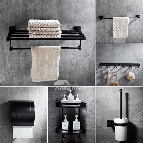 Black Bathroom Accessories Store – Semis Online