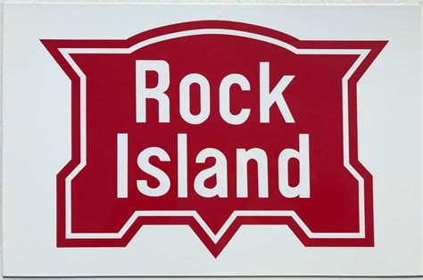 Rock Island (red) Sign - Cardinal Sign & Graphics