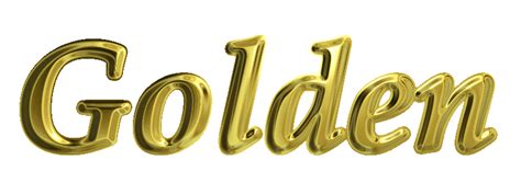 GIMP - Golden Text Tutorial