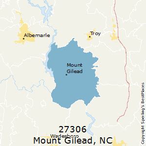 Best Places to Live in Mount Gilead (zip 27306), North Carolina