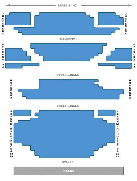 Lyric Theatre Seating Plan - London Theatre Tickets