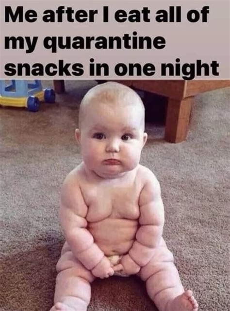 A Collection Of the Funniest Quarantine Weight Gain Memes