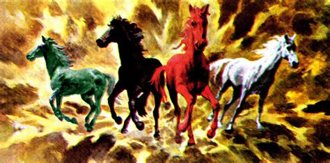 Revelations Four Horses of the Apocalypse - Esoteric Meanings