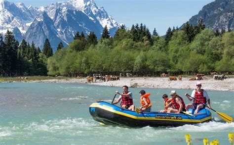 Soft Rafting on the Loisach River from 580 € - CheckYeti