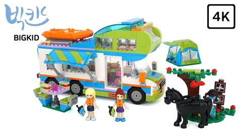 LEGO Friends 41339 Mia's Camper Van - Lego Speed Build 4K - YouTube