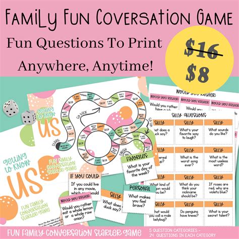 Family Conversations Game -BONUS - Payhip