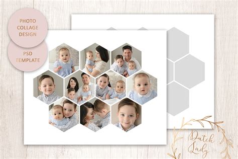 PSD Photo Collage Template #6 Graphic by daphnepopuliers · Creative Fabrica