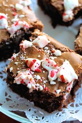 Peppermint Christmas Brownies + VIDEO - EnriLemoine