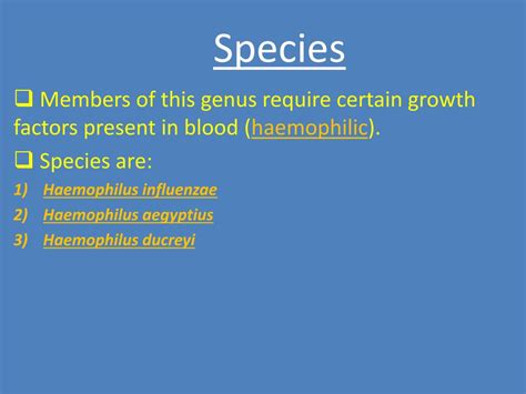 PPT - Haemophilus PowerPoint Presentation, free download - ID:2991568