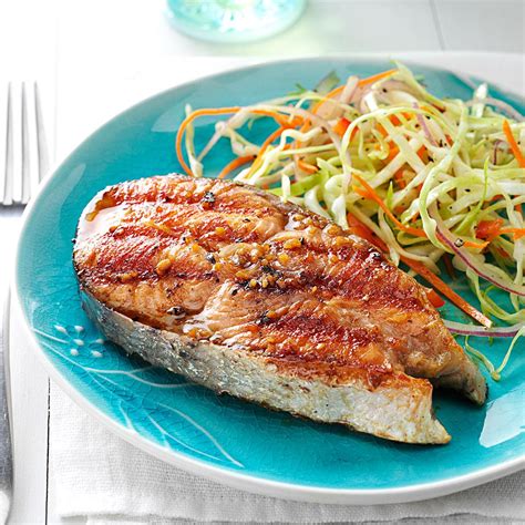 Barbecued Alaskan Salmon Recipe | Taste of Home